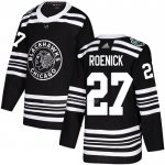 Maglia Hockey Chicago Blackhawks Jeremy Roenick Autentico 2019 Winter Classic Nero