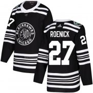 Maglia Hockey Chicago Blackhawks Jeremy Roenick Autentico 2019 Winter Classic Nero