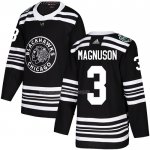 Maglia Hockey Chicago Blackhawks Keith Magnuson Autentico 2019 Winter Classic Nero