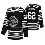 Maglia Hockey Chicago Blackhawks Luke Johnson 2019 Winter Classic Nero