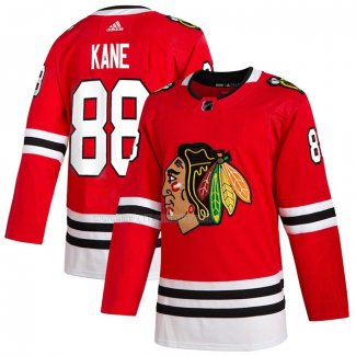 Maglia Hockey Chicago Blackhawks Patrick Kane Home Autentico Rosso