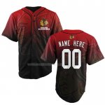 Maglia Hockey Chicago Blackhawks Personalizzate Rosso