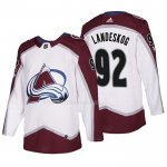 Maglia Hockey Colorado Avalanche Gabriel Landeskog 2018 Bianco