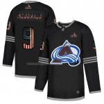 Maglia Hockey Colorado Avalanche Lanny Mcdonald 2020 USA Flag Nero