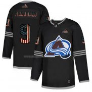 Maglia Hockey Colorado Avalanche Lanny Mcdonald 2020 USA Flag Nero