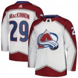 Maglia Hockey Colorado Avalanche Nathan Mackinnon Away Primegreen Autentico Pro Bianco