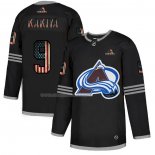 Maglia Hockey Colorado Avalanche Paul Kariya 2020 USA Flag Nero