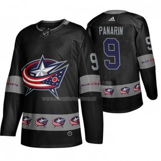 Maglia Hockey Columbus Blue Jackets Artemi Panarin Breakaway Nero