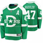 Maglia Hockey Dallas Stars Alexander Radulov Breakaway Giocatore 2020 Winter Classic Verde