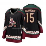 Maglia Hockey Donna Arizona Coyotes Brad Richardson Heritage Alternato Breakaway Nero