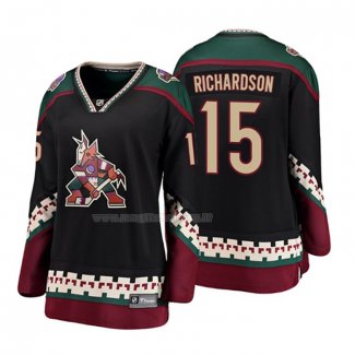 Maglia Hockey Donna Arizona Coyotes Brad Richardson Heritage Alternato Breakaway Nero