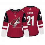 Maglia Hockey Donna Arizona Coyotes Derek Stepan Autentico Giocatore Rosso