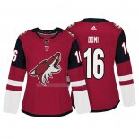 Maglia Hockey Donna Arizona Coyotes Max Domi Autentico Giocatore Rosso