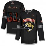 Maglia Hockey Florida Panthers Denis Malgin 2020 USA Flag Nero