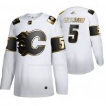 Maglia Hockey Golden Edition Calgary Flames Mark Giordano Limited Bianco