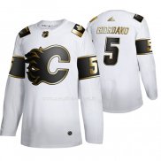 Maglia Hockey Golden Edition Calgary Flames Mark Giordano Limited Bianco