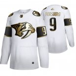 Maglia Hockey Golden Edition Nashville Predators Filip Forsberg Limited Bianco