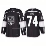 Maglia Hockey Los Angeles Kings Dwight King Home 2018 Nero