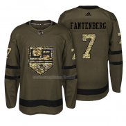 Maglia Hockey Los Angeles Kings Oscar Fantenberg Salute To Service Verde Militare