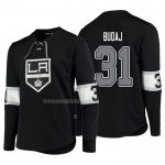 Maglia Hockey Los Angeles Kings Peter Budaj Platinum Nero