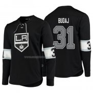 Maglia Hockey Los Angeles Kings Peter Budaj Platinum Nero