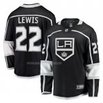 Maglia Hockey Los Angeles Kings Trevor Lewis Home Breakaway Nero
