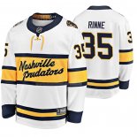 Maglia Hockey Nashville Predators Pekka Rinne Breakaway Giocatore 2020 Winter Classic Bianco