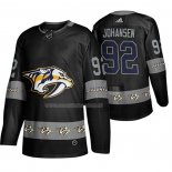 Maglia Hockey Nashville Predators Ryan Johansen Breakaway Nero