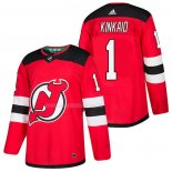 Maglia Hockey New Jersey Devils Keith Kinkaid Autentico Home 2018 Rosso