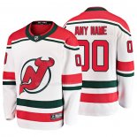 Maglia Hockey New Jersey Devils Personalizzate Alternato Breakaway Bianco