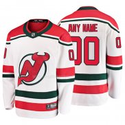 Maglia Hockey New Jersey Devils Personalizzate Alternato Breakaway Bianco