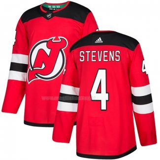 Maglia Hockey New Jersey Devils Scott Stevens Home Autentico Rosso
