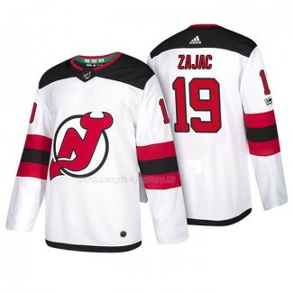 Maglia Hockey New Jersey Devils Travis Zajac 2018 Bianco