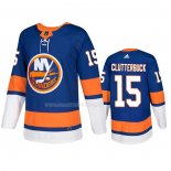 Maglia Hockey New York Islanders Cal Clutterbuck Home Autentico Blu