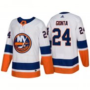 Maglia Hockey New York Islanders Stephen Gionta New Outfitted 2018 Bianco