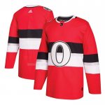 Maglia Hockey Ottawa Senators Blank Autentico 2017 100 Classic Rosso
