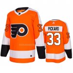 Maglia Hockey Philadelphia Flyers Calvin Pickard Home Autentico Arancione