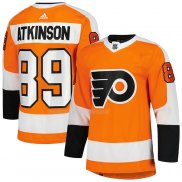 Maglia Hockey Philadelphia Flyers Cam Atkinson Home Primegreen Autentico Pro Arancione