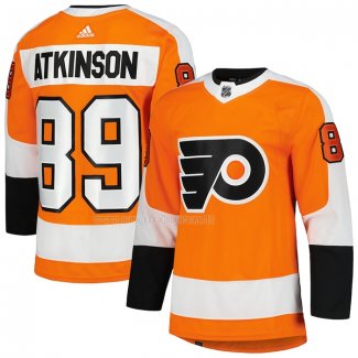 Maglia Hockey Philadelphia Flyers Cam Atkinson Home Primegreen Autentico Pro Arancione
