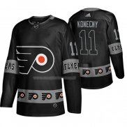 Maglia Hockey Philadelphia Flyers Travis Konecny Breakaway Nero