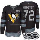 Maglia Hockey Pittsburgh Penguins Patric Hornqvist 1917-2017 100th Anniversario Nero