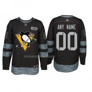 Maglia Hockey Pittsburgh Penguins Personalizzate Nero