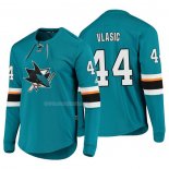 Maglia Hockey San Jose Sharks Marc Edouard Vlasic Platinum Verde