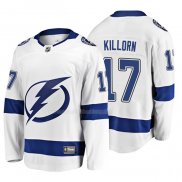 Maglia Hockey Tampa Bay Lightning Alex Killorn 2019 Away Breakaway Bianco