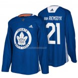 Maglia Hockey Toronto Maple Leafs James Van Riemsdyk New Season Practice Blu