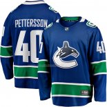 Maglia Hockey Vancouver Canucks Elias Pettersson Home Breakaway Blu