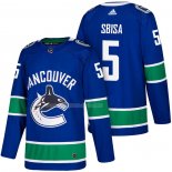Maglia Hockey Vancouver Canucks Luca Sbisa 2018 Premier Blu