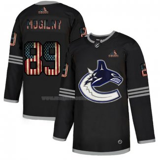 Maglia Hockey Vancouver Canucks Mogilny 2020 USA Flag Nero2