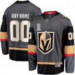 Maglia Hockey Vegas Golden Knights 2023 Stanley Cup Champions Alternato Breakaway Personalizzate Nero