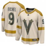 Maglia Hockey Vegas Golden Knights Jack Eichel 2024 Winter Classic Breakaway Crema